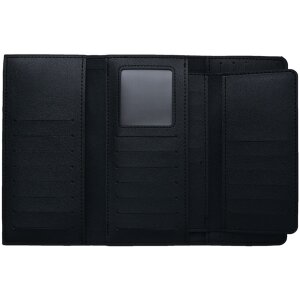 Clayre & Eef JZWA0134 Billetero Negro 19x10 cm