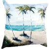 Clayre & Eef KT021.299 Funda de Cojín Azul 45x45 cm