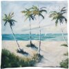 Clayre & Eef KT021.299 Funda de Cojín Azul 45x45 cm