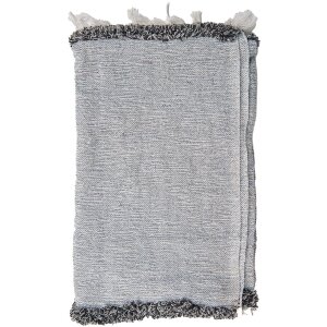 Clayre & Eef KT060.130 A cuadros gris 125x150 cm