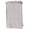 Clayre & Eef KT060.130 A cuadros gris 125x150 cm