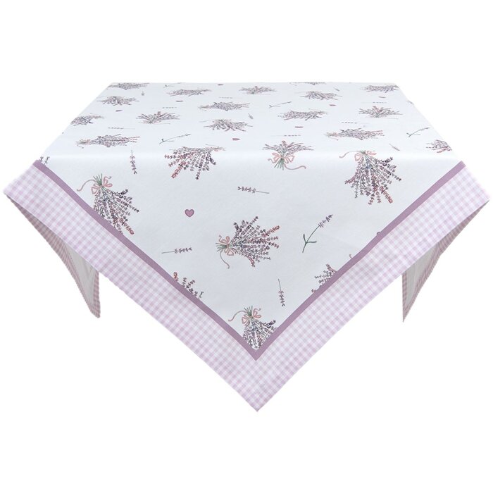 Clayre & Eef LAG01 Mantel Cuadrado 100x100 cm
