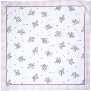 Clayre & Eef LAG01 Mantel Cuadrado 100x100 cm