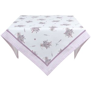 Clayre & Eef LAG15 Mantel Cuadrado 150x150 cm