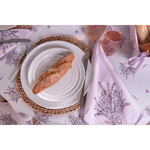 Clayre & Eef LAG15 Mantel Cuadrado 150x150 cm