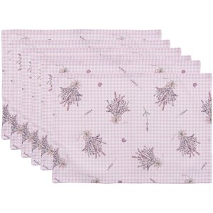 Clayre & Eef LAG40 Manteles individuales (juego de 6)...