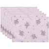 Clayre & Eef LAG40 Manteles individuales (juego de 6) 48x33 cm