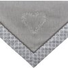 Clayre & Eef LYH15 Mantel Cuadrado Gris 150x150 cm