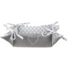 Clayre & Eef LYH47 Panera Gris 35x35x8 cm