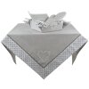 Clayre & Eef LYH47 Panera Gris 35x35x8 cm