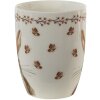 Clayre & Eef REBMU Taza Beige, Marrón 350 ml
