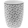 Clayre & Eef SDMU Mug Blanco, Negro 350 ml