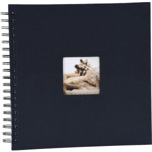 Henzo Álbum espiral Mika 26x26 cm 50 páginas blancas