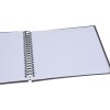 Henzo Álbum espiral Mika 26x26 cm 50 páginas blancas