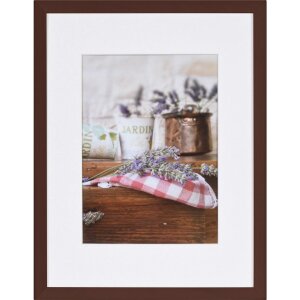 Henzo Marco de madera Jardin 30x40 cm wenge con...