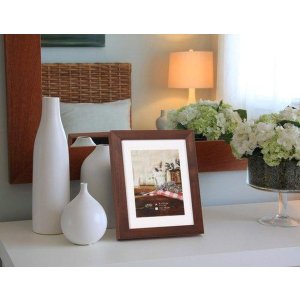 Henzo Marco de madera Jardin 30x40 cm wenge con Passepartout 20x28 cm