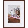 Henzo Marco de madera Jardin 30x40 cm wenge con Passepartout 20x28 cm