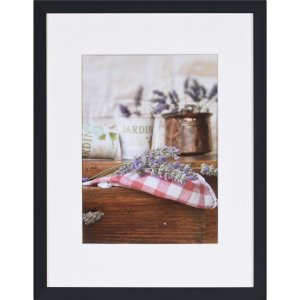 Marco de madera Henzo JARDIN negro 30x40 cm con...