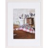 Marco de madera 30x40 Jardin blanco