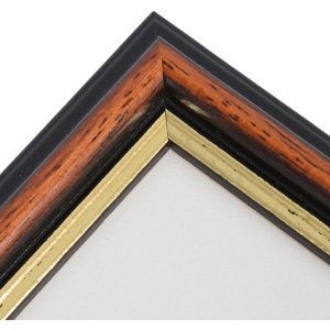 Henzo Marco de madera Verona 30x40 cm marrón oscuro
