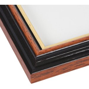 Henzo Marco de madera Verona 30x40 cm marrón oscuro