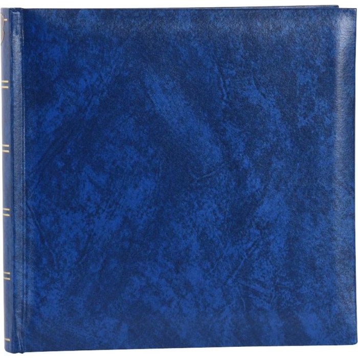 Henzo álbum de fotos BASICLINE azul 25x24,5 cm 60 páginas blancas