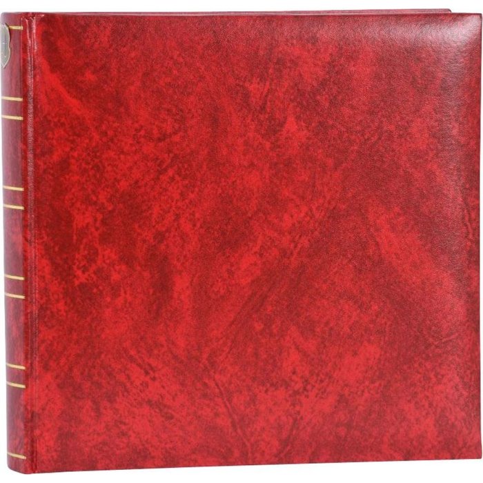 Henzo álbum de fotos BASICLINE rojo 25x24,5 cm 60 páginas blancas