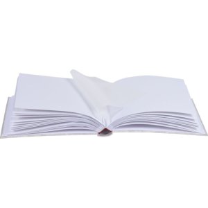 Henzo álbum de fotos BASICLINE blanco 25x24,5 cm 60 páginas blancas