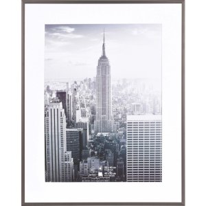 Marco de aluminio Manhattan 40x50 cm gris oscuro