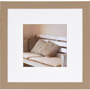 Marco de madera Driftwood 40x40 cm beige