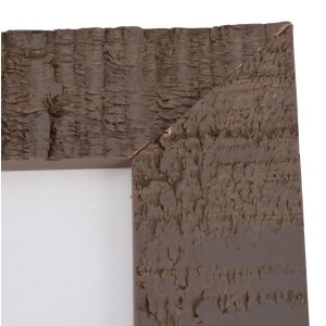 Marco de madera Henzo Driftwood marrón medio 40x40 cm con paspartú 28x28 cm