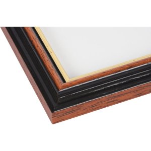 Marco de madera Verona 40x50 cm marrón oscuro