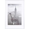 Marco Manhattan 40x60 cm aluminio plateado