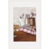 Marco de madera 40x60 cm JARDIN en blanco