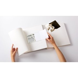 Walther Álbum de boda Dulce Corazón 28x30,5 cm 60 páginas blancas