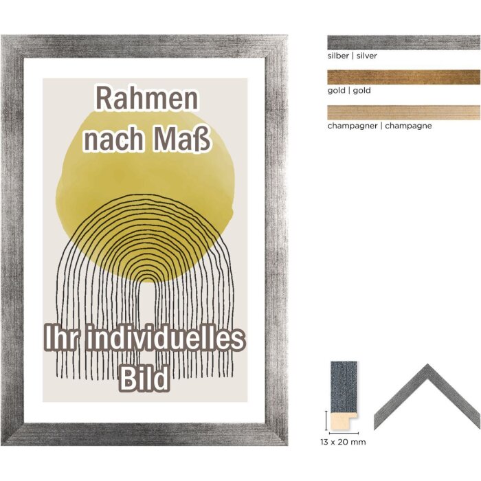 Marco de madera Walther Oviedo Medidas especiales hasta 70x100 cm