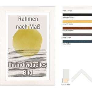 Marco de Madera Walther Bilbao con Canto Plateado 2 Tipos...