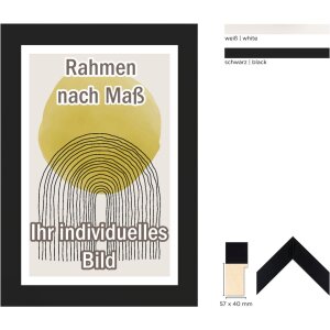Marco de madera Walther Getafe 2 tipos de cristal y...