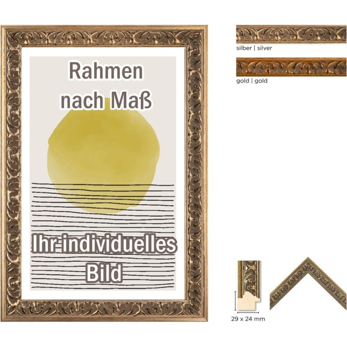 Marco de madera Walther Pamplona 2 tipos de cristal y formatos especiales