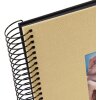 Goldbuch álbum espiral Bella Vista beige 20x20 cm 40 páginas negras