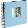 Goldbuch Álbum espiral Bella Vista azul cielo 20x20 cm 40 páginas negras
