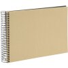 Goldbuch Álbum espiral Bella Vista beige 24x17 cm 40 páginas negras
