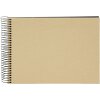 Goldbuch Álbum espiral Bella Vista beige 24x17 cm 40 páginas negras