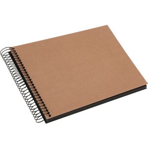 Goldbuch Álbum espiral Bella Vista avellana 24x17 cm 40 páginas negro