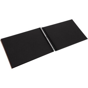 Goldbuch Álbum espiral Bella Vista avellana 24x17 cm 40 páginas negro