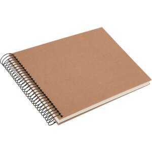 Goldbuch Álbum espiral Bella Vista avellana 24x17 cm 40 páginas blancas