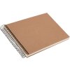 Goldbuch Álbum espiral Bella Vista avellana 24x17 cm 40 páginas blancas