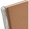 Goldbuch Álbum espiral Bella Vista avellana 24x17 cm 40 páginas blancas