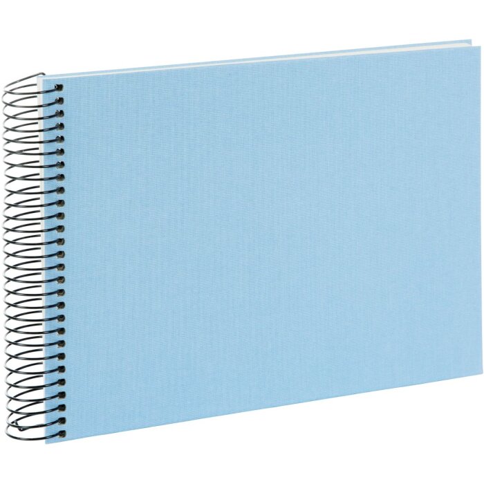 Goldbuch Álbum espiral Bella Vista azul cielo 24x17 cm 40 páginas blancas