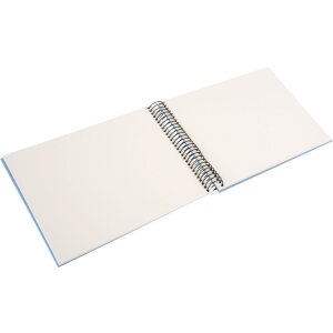 Goldbuch Álbum espiral Bella Vista azul cielo 24x17 cm 40 páginas blancas